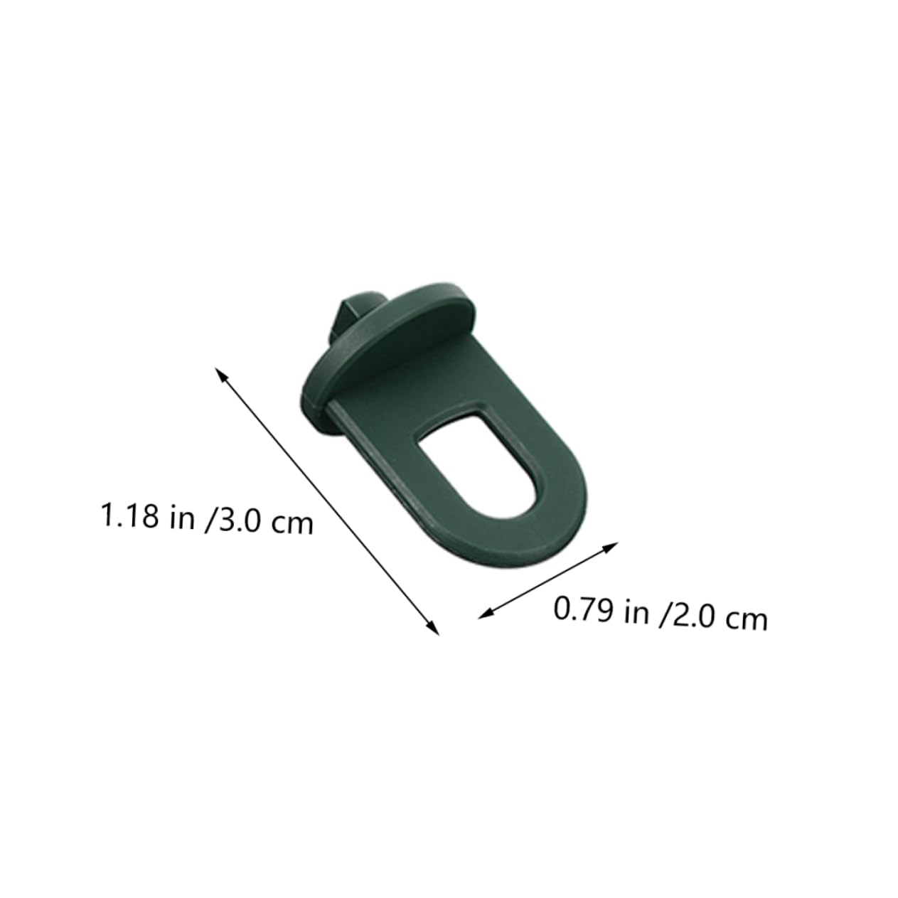 YARNOW 3 Ensembles Crochet De Etagere pour Plantes Crochet De Suspension De Jardin Jardinière Suspendue D'extérieur Crochets pour Le Jardin Cintre De Panier De Fleurs 20 Pièces * 3