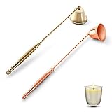 【APARIENCIA EXQUISITA】El Extintor de Vela Acero Inoxidable tiene un diseño elegante. Se puede utilizar para todo tipo de velas, lo que es muy adecuado para iglesias, familias, bodas, fiestas, Navidad y otras ocasiones diferentes.
