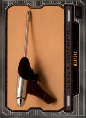 2013 Topps Star Wars Galactic Files 2#592 ELG-3A Blaster Pistol Weapons Official Motion Picture Collectible Trading Card 2013 Topps Star Wars Galactic Files 2#592 ELG-3A Blaster Pistol Weapons Official Motion Picture Collectible Trading Card
