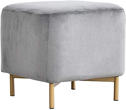 Petit tabouret ottoman carré stable pour soulager vos jambes