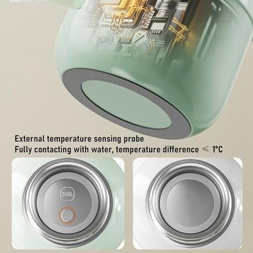 Hervidor eléctrico portátil FOSA 500ml verde miniatura 7