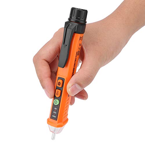 PM8909 Intelligent Non Contact AC Voltage Orange Tester Pen Circuit Detector
