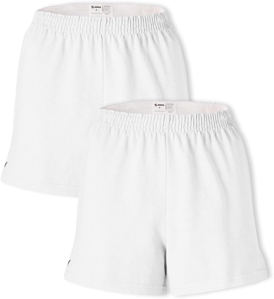 Women's Womens Authentic Cheer Shorts, 3” Inseam, 2 Pack