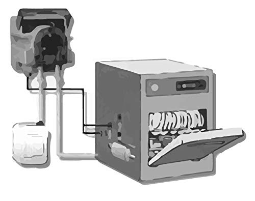 Pompa Dosaatrice Peristaltica MP2-R - Per Brillantante Lavastoviglie, Portata Regolabile 1 L/h