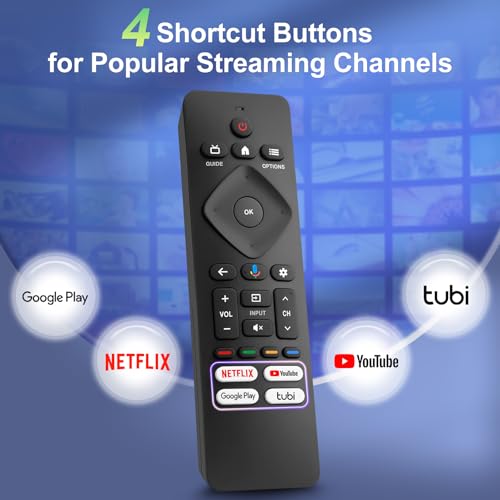 Image of Voice Remote Control for Philips TV Remote Replacement