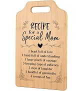 Gifts for Mom, Engraved Bamboo Cutting Board Mom Gifts 12