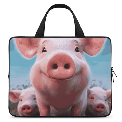 Housse ordinateur 13 pouces motif animaux mignons pour tablette