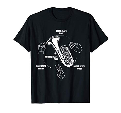 El jugador de la tuba es divertido. Nada supera a la tuba. Camiseta Cover
