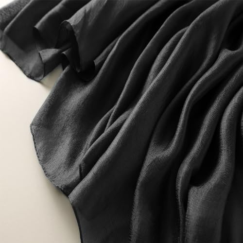 ZMC Women Solid Color Scarf, Long Lightweight Wraps Shawl Summer Sun-proof Beach Shawl Wrap Soft Fashion Scarf for Dresses3