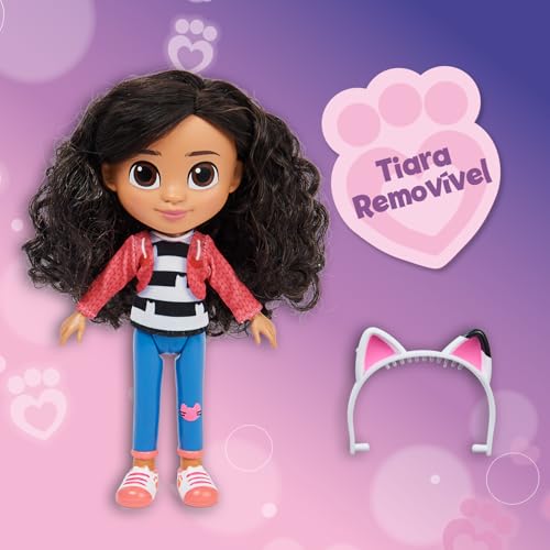 Gabby's Dollhouse - Boneca Gabby de 20cm