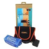 Cabric Far Infrared Heating Brace with Heating/Thermal Pad and Ice Pack for Slap Tear and Frozen Back, Back Pain, Lower Back Pain, Lumbar Pain (PW140)