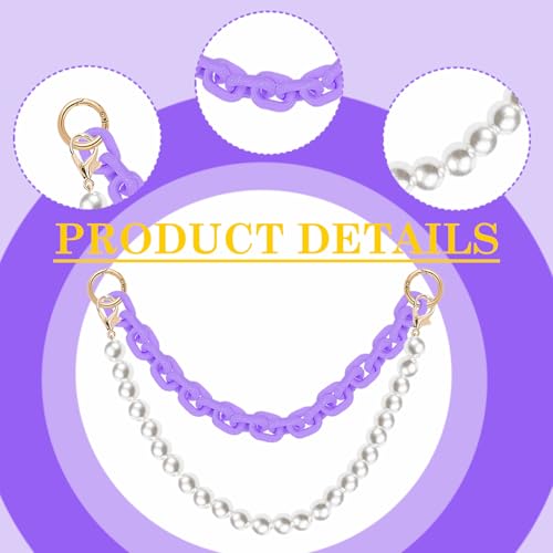 Image of Tote Bag Accessories for YETI Camino 20 /35 /50 Bogg Bags Pearl Bow Purple