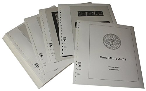 Feuilles pré-imprimées LINDNER Iles Marshall 1998-2001 philatélie