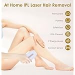 Laser Hair Removal Device Home Use IPL Laser Beauty Device Laser Hair Removal for Women and Men Hair Remover with Painless Permanent for Whole Body,Facial Lip Bikini Line Armpit Back Leg Arm - Image 3