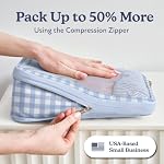 Vandel Compression Packing Cubes for Women, Set with Hanging Toiletry Bag - Image 3