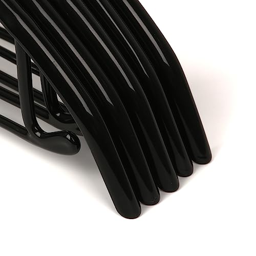 Besslee Non-Slip Rubber Coated Metal Hangers No Shoulder Bump, Set Of 5/10 Heavy Duty Contour Sweater Hangers For Shirts Coats Dresses Or Suits thumb #3