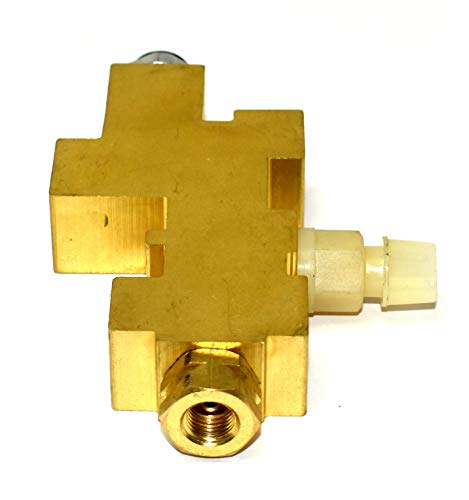 A-Team Performance - Proportioning Valve - Compatible With 1989-1996 Jeep Wrangler Yj Brass #TOP1