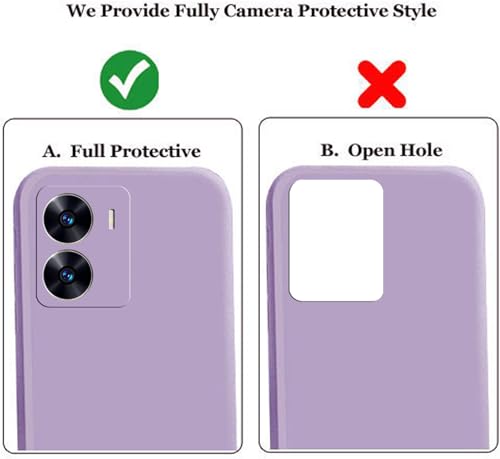 A rtistque Back Cover Case for Vivo T2X / Y56 / Y16 with Camera Protection | Shockproof TPU | Stylish Protective Design | Slim Fit | Ultra Matte | Vivo T2X / Y56 / Y16 Back Cover - Purple 4 41uWBUGpLeL