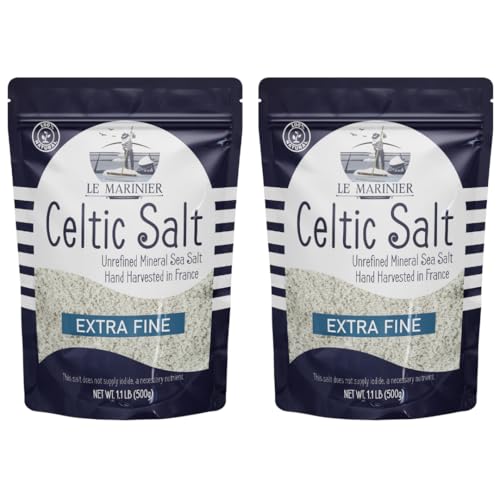 Le Marinier Celtic Salt Sal Marina Fina Orgánica 1.1lb Pack 2 miniatura 1