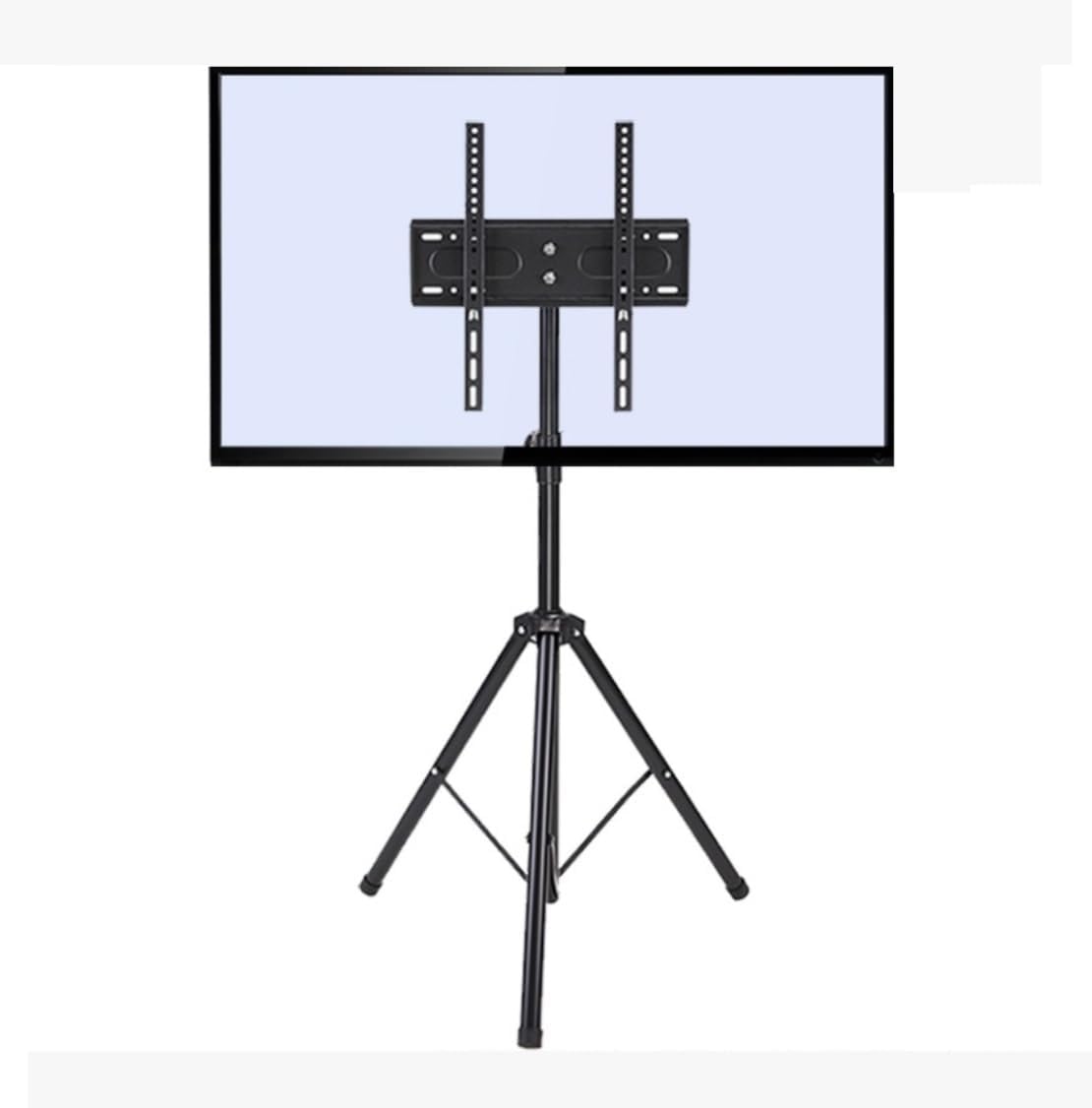 Tv Stand Bracket Foldable Tripod TV Stand for 32 to 55 Inch Screen Swievel TV Display Floor Stand, Portable Height Adjustable Mount Tv Stand Adjustable