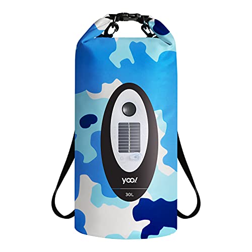 Yool Power Speaker Dry Bag (30 Liter, Camouflage)