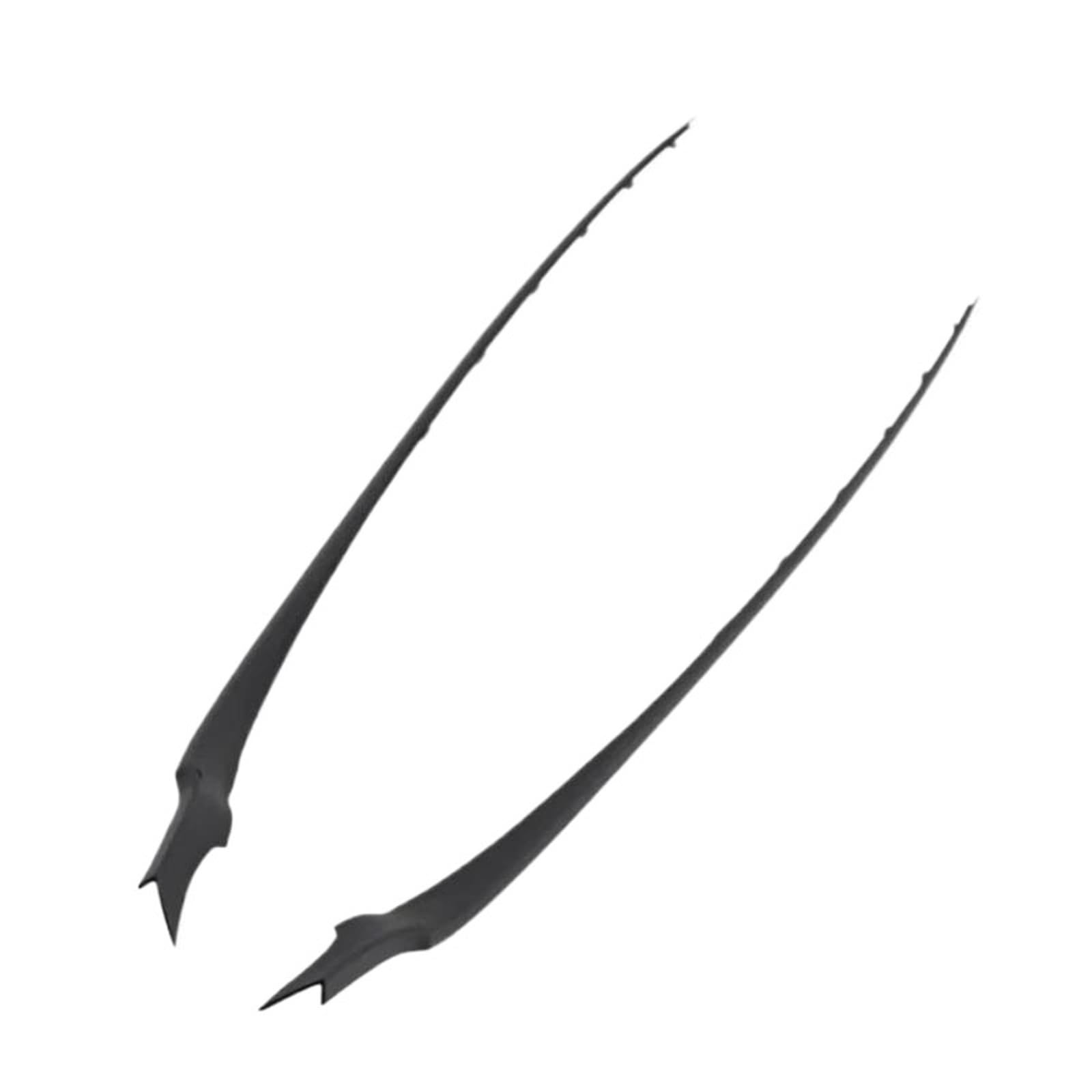 Automotive Weather Stripping Left/Right OEM AE8Z5403137B Exterior Molding Windshield Pillar Trim for Ford for Fiesta 1.6L for Focus 2011-2019(1Pair)