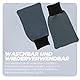 My Detailing City Glass Glove - Glas- und Scheibenhandschuh - extrem weiche Mikrofaser speziell für Glasoberflächen - schlierenfreie Ergebnisse