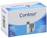 Blood Glucose Test Strips, Bayer Glucose Test Strips - 100 Strips (Pack of 1)