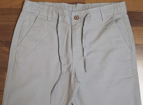 Image of DIVISIVE Men's Loose Fit Linen Blend Cotton Pants