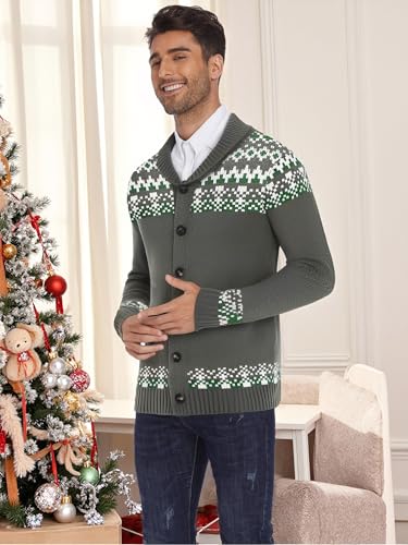 Cardigan de Noël moche homme pour oublier les pulls qui grattent
