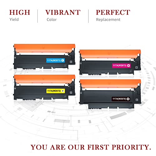 Toner Kingdom Cartucce Toner 117A Compatibile per