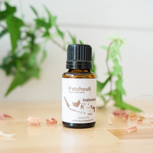 Nature Packaged Dark Patchouli Essential Oil - Bulk Essential Oil Perfume - Pure Essential Oil For Aromatherapy And Oil Diffuser - Ideal For Body & Candle-Making (15Ml) #TOP4
