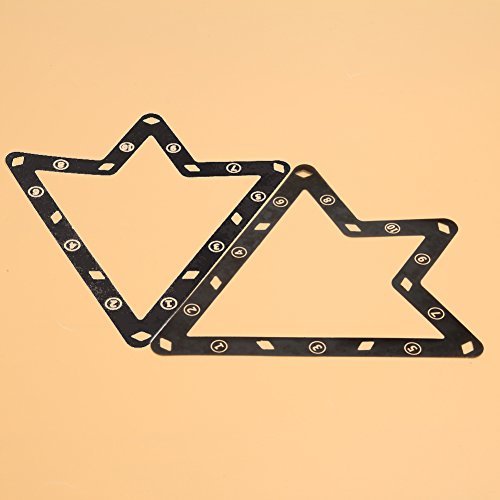 MOOCY 6pcs 9 and 10 Ball Magic Rack Holder Billiard Table