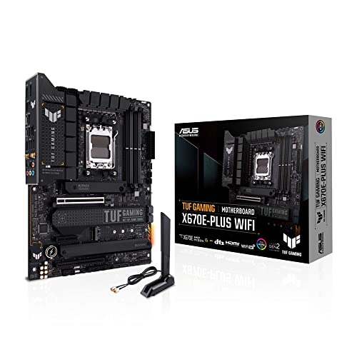 ASUS TUF GAMING X670E-PLUS WIFI AMD Ryzen 7000 シリーズ AM5 対応 X670 搭載 ATX マザーボード/国内正規代理店品
