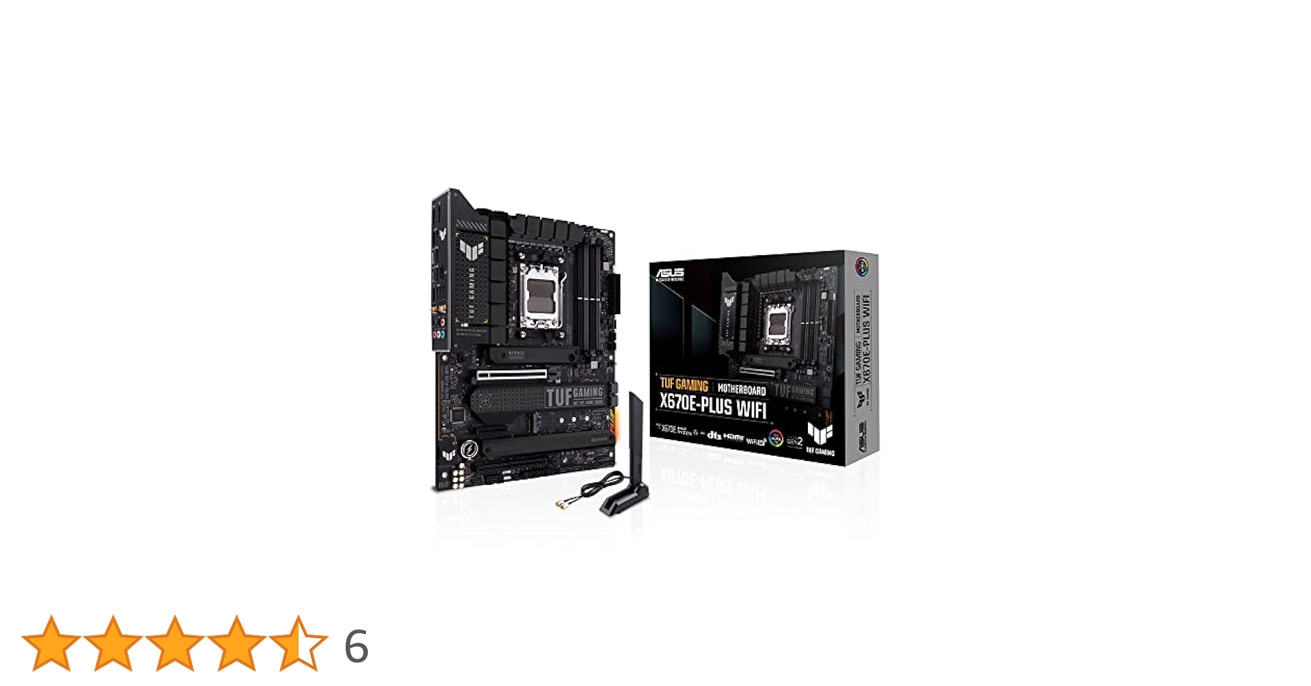 Amazon | ASUS TUF GAMING X670E-PLUS WIFI AMD Ryzen 7000