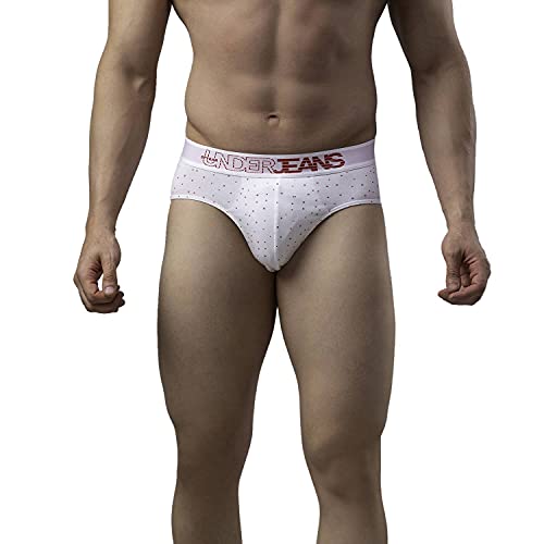 Image of Underjeans Men Cotton Blend Brief