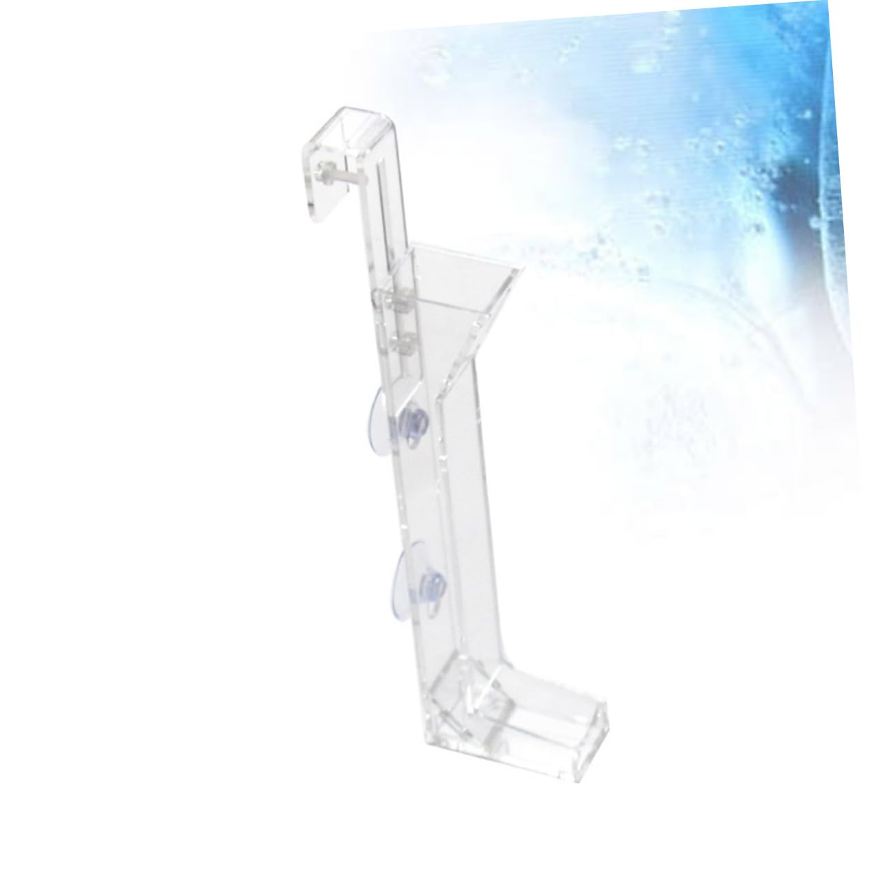 Housoutil 2piezas Tubo Alimentador De Camarones Acrílico para Acuario Comedero Práctico para Gambas Cristalinas Fácil De Limpiar y Duradero