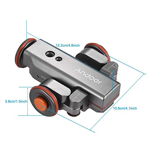 Moniss L4 PRO Motorized Camera Video Dolly com escala Indicação Electric Track Slider Controle remot