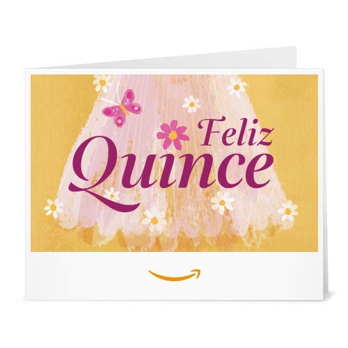 Amazon.com: Amazon Gift Card - Print - Feliz Quince: Gift Cards