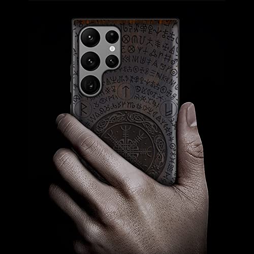 Carveit Custodia per Galaxy S22 Ultra Cover [Retro...