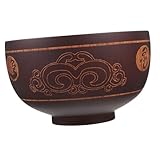Alipis Schale aus Jujube-Holz serving bowl obstplatte soup bowl Holzschale für Reis Holzschale für Vorspeisen Salatschüssel Holzschalen Holzfruchtschalen Obstschale aus Holz Holzschüssel