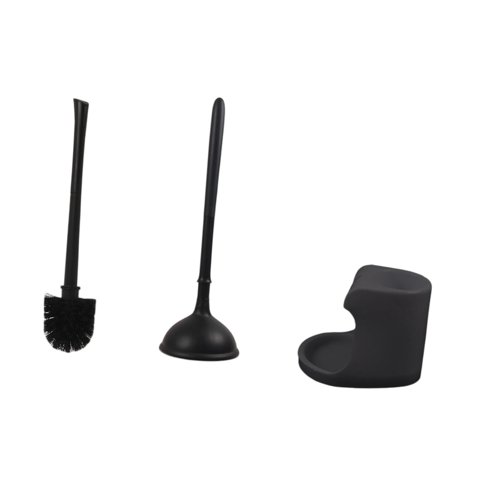 Ergonomic Toilet with and Storage Base for Efficient Maintenance Toilet Unclogger Tool