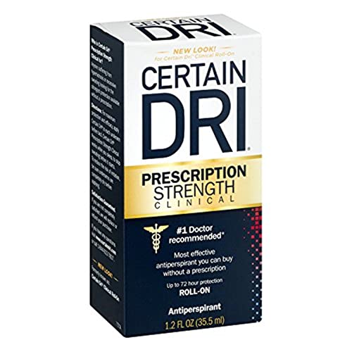 Certain Dri Anti-Perspirant, Roll-On, Pack of 2, 1.2 oz