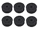 Jiayouy 12pcs Cymbal Hi-Hat Stands Accessory with 40mm Cymbal Washer Cushions Cymbal Sleeves Quick-Set Cymbal Nut (Black)