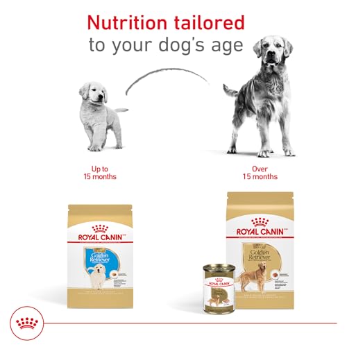 ROYAL CANIN Breed Health Nutrition Golden Retriever Adult Dry Dog Food, 17-Pound by Royal Canin