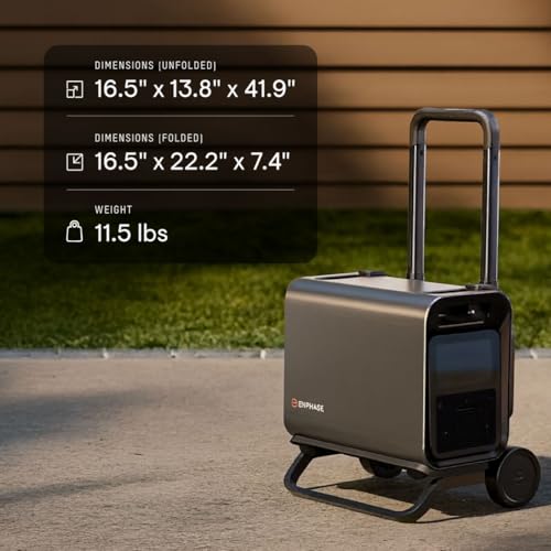 Carrito plegable Enphase IQ para transporte seguro miniatura 6