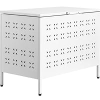 ゴミ箱 屋外 大容量 330L ゴミステーション 大型 組立式 Amazon.co.jp: ゴミステーション 超大型 330L 屋外 ゴミ箱 大