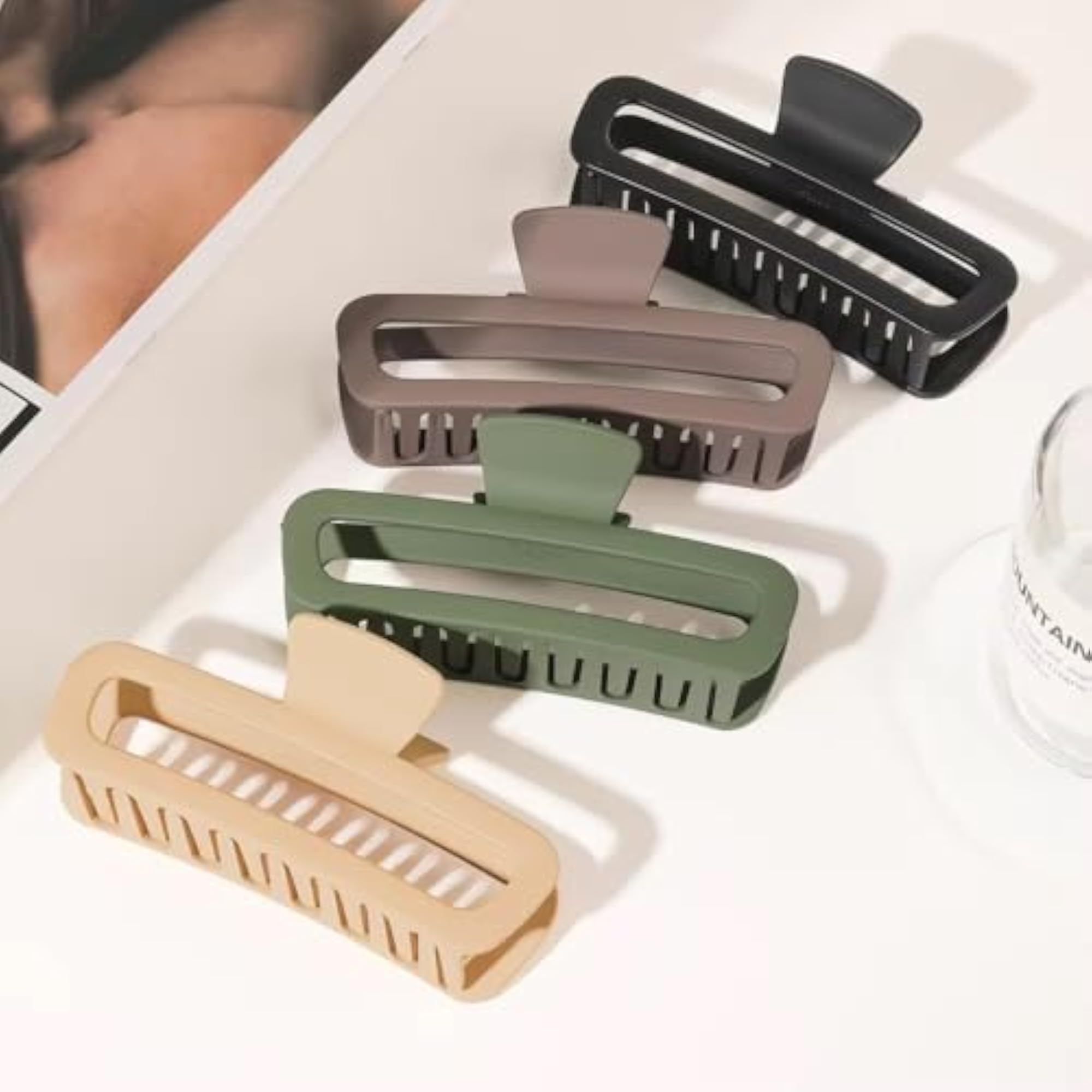 6 Pcs Hair Claw Clips Set, Daily Use Accessories