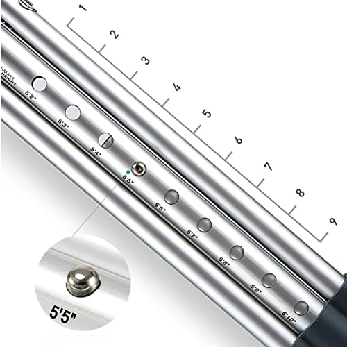 Béquilles de marche ergonomiques légères et ajustables supportant 300 LB - 5