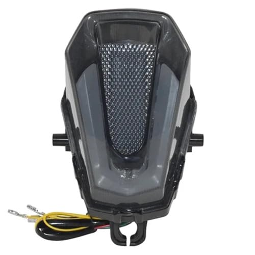 Clignotant de frein arrière intégré pour Suzuki GSXR 1000R noir haute visibilité